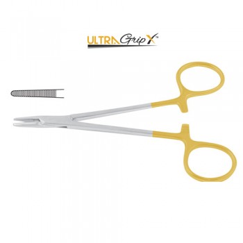 UltraGripX™ TC Halsey Needle Holder Stainless Steel, 13 cm - 5"